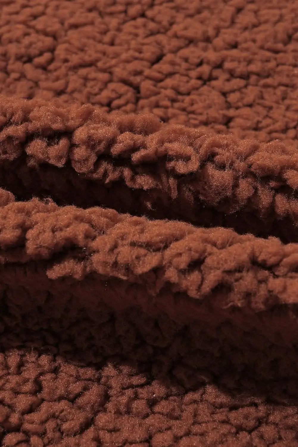 Cozy red teddy bear jacket - Love Salve